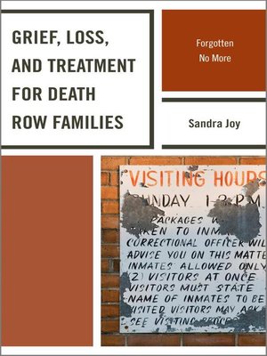 cover image of Grief, Loss, and Treatment for Death Row Families